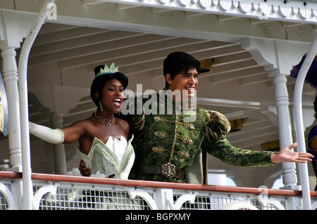 La principessa e il ranocchio show, Disney, Orlando, Florida, Stati Uniti d'America Foto Stock