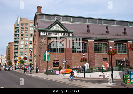 Mercato di San Lorenzo Edificio Sud vista esterna, Toronto, Canada Foto Stock