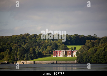 Menai Strait Plas Newydd, Anlgesey, Galles Foto Stock