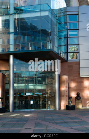 Ingresso Bridgewater Hall Manchester REGNO UNITO Foto Stock