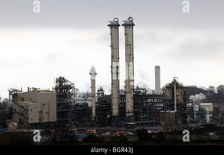 Dow Corning global Chemical company stabilimento di Barry South Glamorgan Wales UK leader mondiale nello sviluppo e produzione Foto Stock