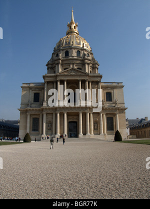 Église du Dôme (aka Saint Louis des Invalides chiesa). Les Invalides. Parigi. Francia Foto Stock