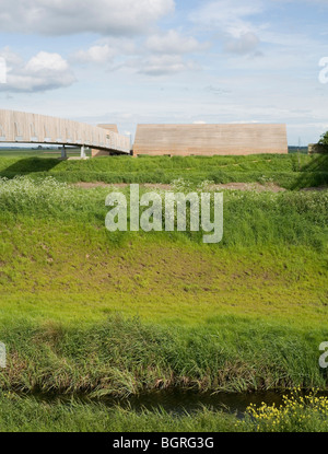 WELNEY WILDFOWL AND WETLAND TRUST, REGNO UNITO, alleati e MORRISON Foto Stock