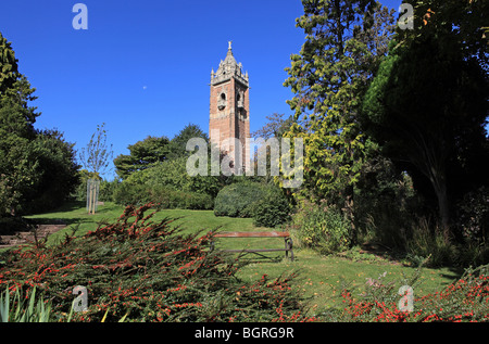 Bristol, Brandon Hill, Cabot Tower Foto Stock