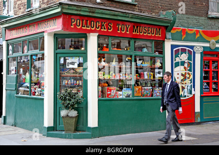 Pollock's Toy Museum di Londra Foto Stock