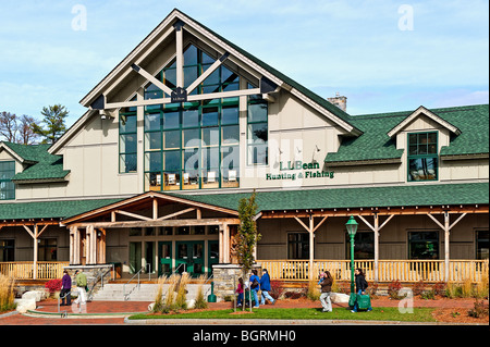 Ll bean flagship store, freeport maine, Maine, Stati Uniti d'America Foto Stock