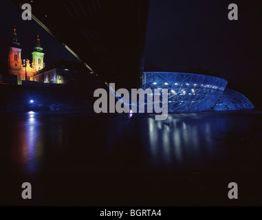 Isola Mur progetto, Graz, Austria, ACCONCI STUDIO/ARTANDIDEA Foto Stock