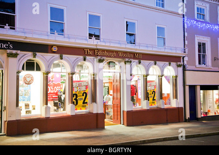 La Edinburgh Lanificio store Foto Stock