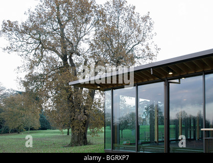 Yehudi Menuhin HALL - Yehudi Menuhin School, Cobham, Regno Unito, BURRELL FOLEY FISCHER Foto Stock