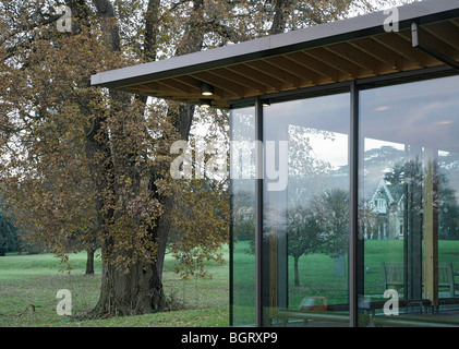 Yehudi Menuhin HALL - Yehudi Menuhin School, Cobham, Regno Unito, BURRELL FOLEY FISCHER Foto Stock