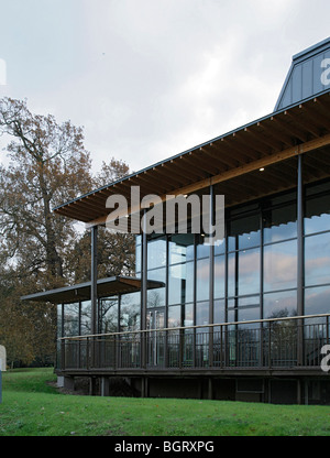 Yehudi Menuhin HALL - Yehudi Menuhin School, Cobham, Regno Unito, BURRELL FOLEY FISCHER Foto Stock