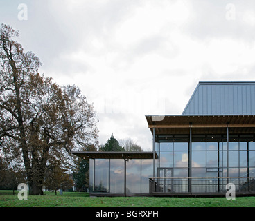 Yehudi Menuhin HALL - Yehudi Menuhin School, Cobham, Regno Unito, BURRELL FOLEY FISCHER Foto Stock