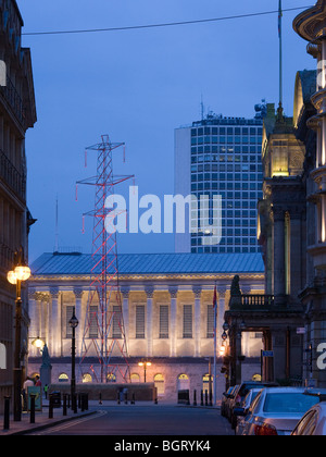 Il pilone, Birmingham, Regno Unito, architettura di blocco Foto Stock