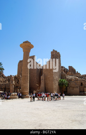 Tempio di Karnak Luxor Egitto numero 2850 Foto Stock