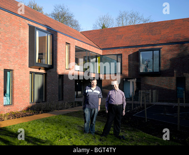 HIGHGROVE HOUSE-ESIGENZE SPECIALI ALLOGGIAMENTO, LONDRA, REGNO UNITO, DUGGAN MORRIS ARCHITECTS Foto Stock