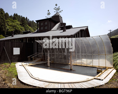 LAMUNE ONSEN, Oita, Giappone, TERUNOBU FUJIMORI Foto Stock