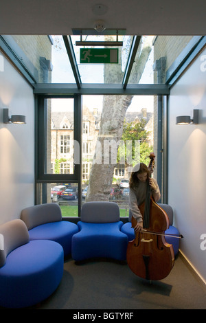 Il RUDLAND SCUOLA DI MUSICA - Godolphin e Latymer SCHOOL DI LONDRA, REGNO UNITO, LA PRASSI DI MANSER Foto Stock