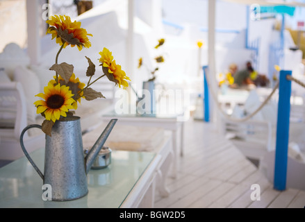Ristorante estivo Foto Stock