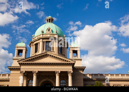 Beograd, il palazzo del parlamento Foto Stock