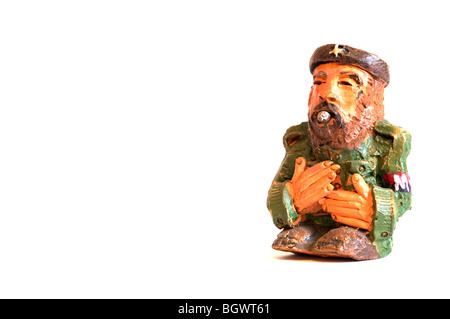 Figurine di argilla di Ernesto Che Guevara Foto Stock