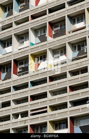 Berlino. Germania. Corbusier's Unite d'abitazione. Foto Stock