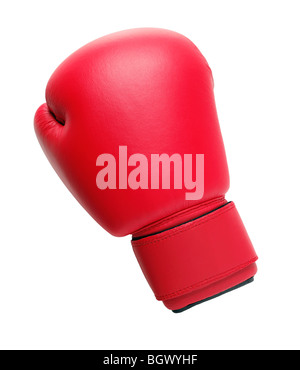 Guanto di boxe tagliare Foto Stock