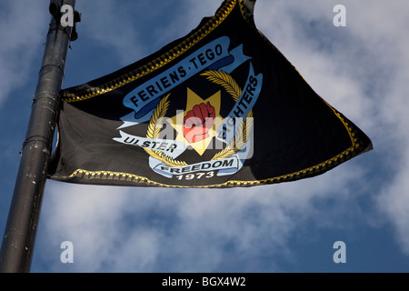 Ulster Freedom Fighters bandiera Foto Stock