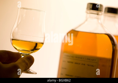 Suntory Yamazaki distilleria di whisky, Giappone. Foto Stock