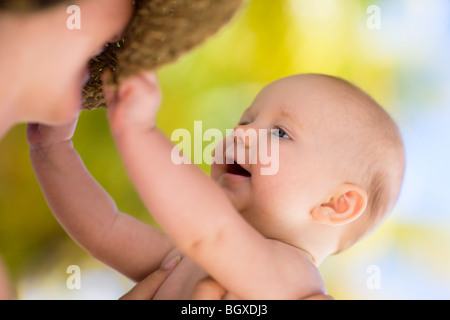 Vacanza in famiglia Foto Stock