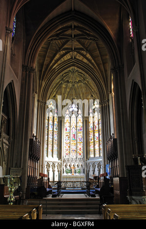 San Pietro ad Vincula Chiesa, Hampton Lucy, Warwickshire, Inghilterra, Regno Unito Foto Stock