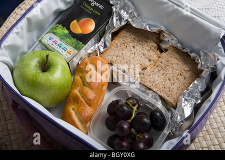 Pranzo al sacco Box Foto Stock