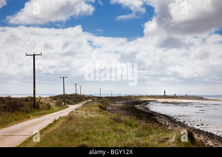 Punto di disprezzare, Holderness Coast, East Riding of Yorkshire, Inghilterra, Regno Unito Foto Stock