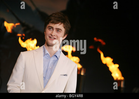 Attore Daniel Radcliffe al red carpet premiere del quinto film di Harry Potter " Harry Potter e l'Ordine della Fenice", Tokyo Giappone Foto Stock