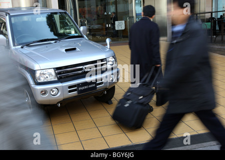 Mitsubishi Motor Corp. HQ, Tokyo, Giappone, il Martedì, Febbraio 5th, 2008. Foto Stock