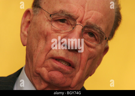 Rupert Murdoch, presidente e CEO di News Corporation offre un discorso a Tokyo, Giappone Foto Stock