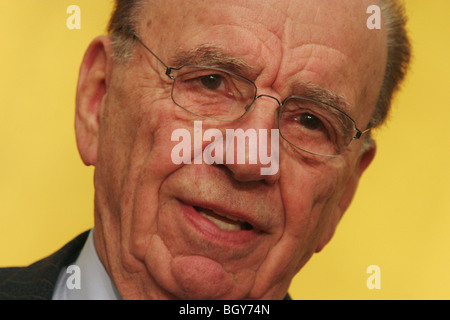 Rupert Murdoch, presidente e CEO di News Corporation offre un discorso a Tokyo, Giappone Foto Stock