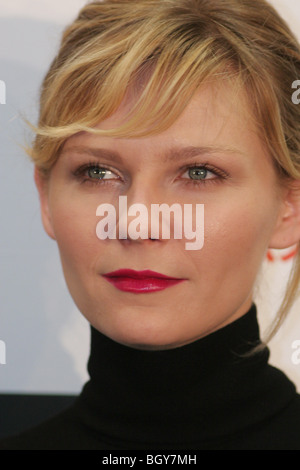 'Spiderman 3' Premiere mondiale, TOKYO, GIAPPONE, Apr. lunedì 16 2007. L'attrice americana Kirsten Dunst. Foto Stock