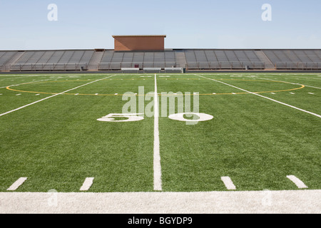 Campo di calcio e Stadium Foto Stock