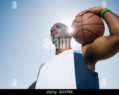 Giocatore di basket Foto Stock