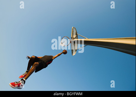 Giocatore di basket Foto Stock