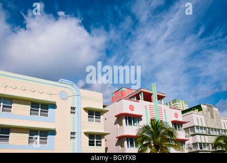 Edifici in stile liberty Foto Stock