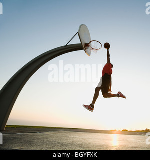 Giocatore di basket Foto Stock