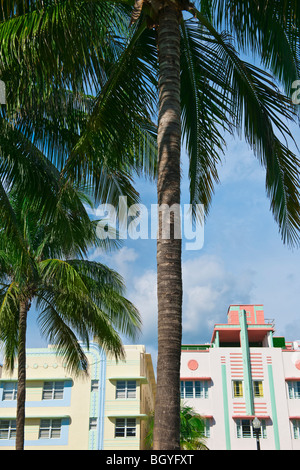 Edifici in stile liberty Foto Stock