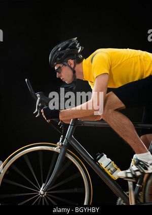 Ciclista Foto Stock