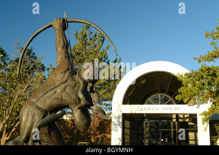 Tulsa, OK, Oklahoma, downtown, Museo Gilcrease Foto Stock