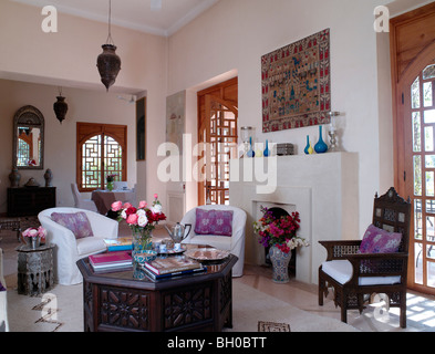 Casa marocchino alla periferia di Marrakech Foto Stock