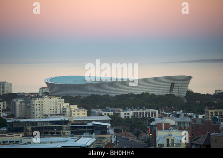 Stadio Green Point di Città del Capo all'alba Foto Stock