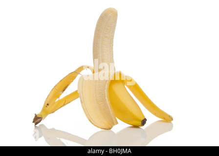 banana matura Foto Stock