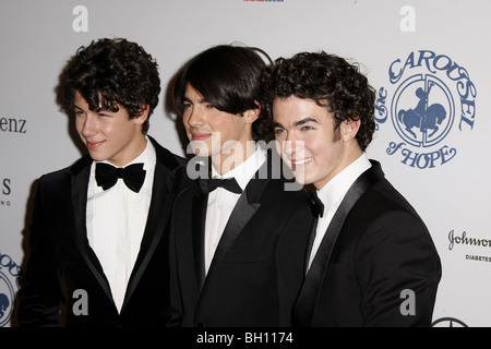 Il JONAS BROTHERS GRUPPO POP BEVERLY HILLS CA USA 25/10/2008 Foto Stock