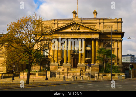 Le sessioni di County House Central Liverpool England Regno Unito Europa Foto Stock